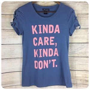 delusional Kinda Care, Kinda Don’t Tee S: Small